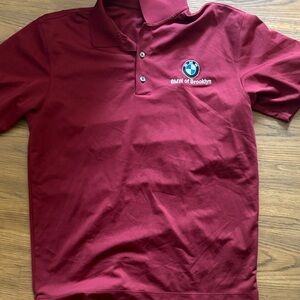 BMW Burgundy Polo Shirt for Men